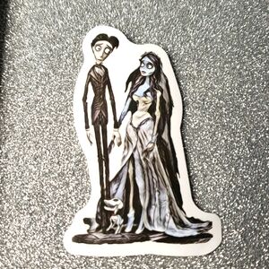 10/$10 CORPSE BRIDE waterproof sticker